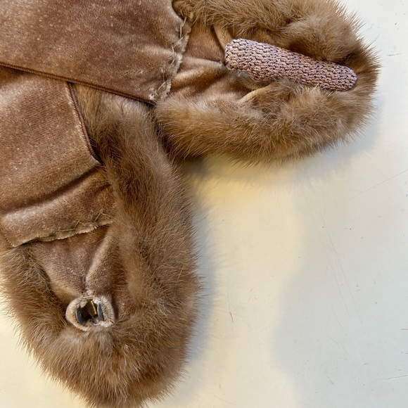 Faux Fur Neck Piece - Brown - Vintage - Medium - Picture 8 of 10